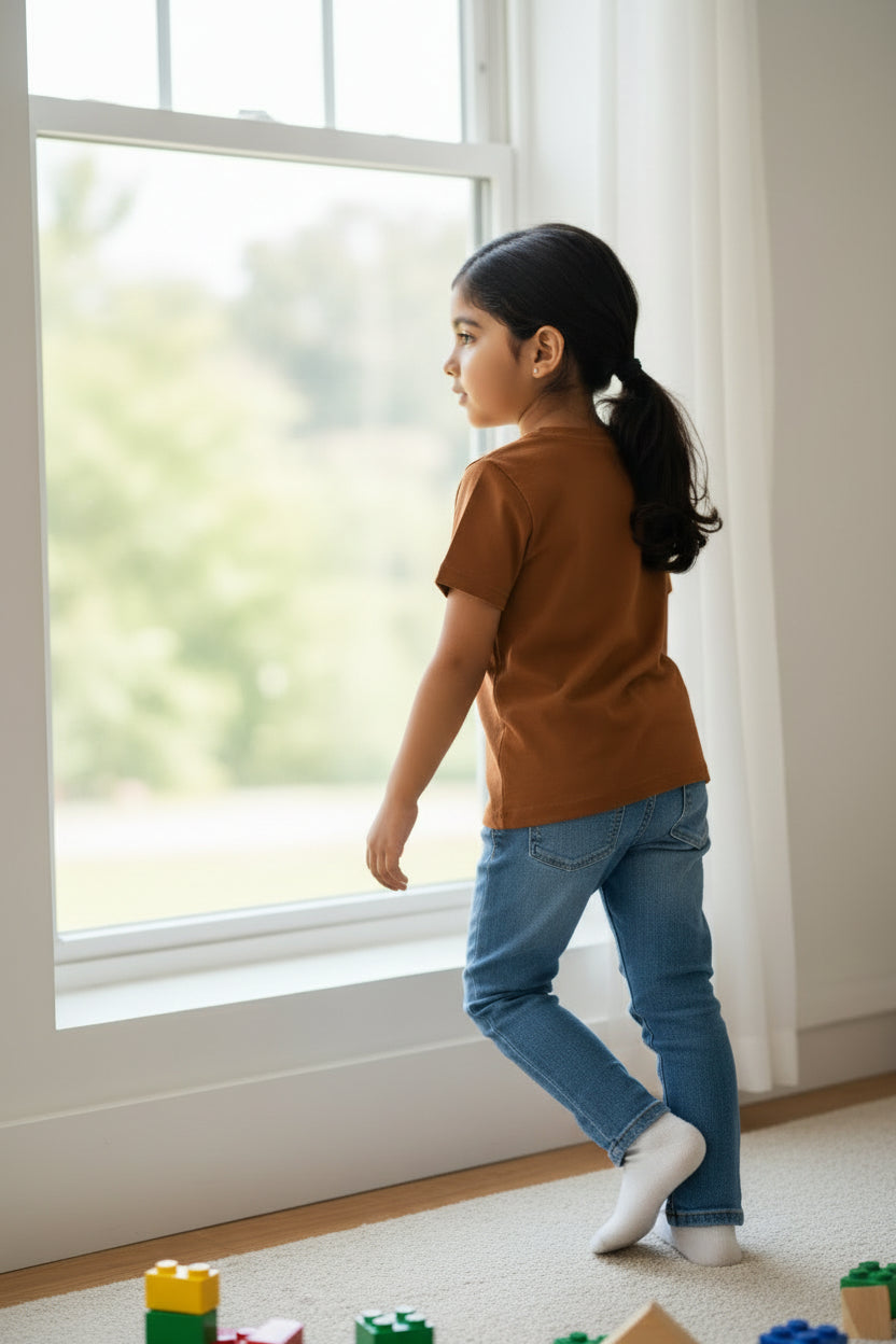 Blusa para Niña CAT & JACK talla S (6–7 Años)
