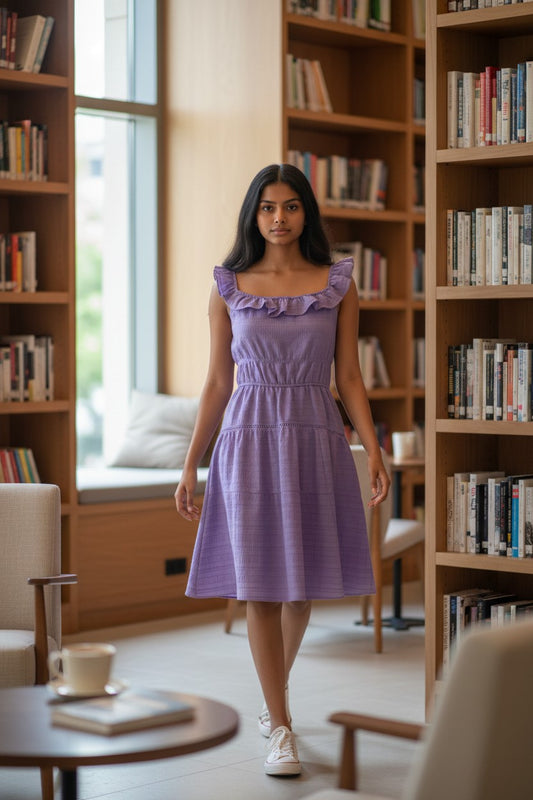 Vestido color Lila WILD FABLE- Talla S