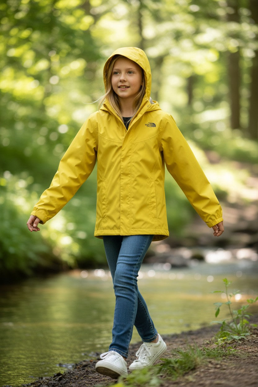 Chamarra Impermeable Rompevientos NiñaTHE NORTH FACE– Talla L (10/12)