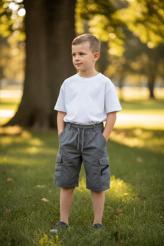 Short cargo para Niño WRANGLER talla S (6/7 años)