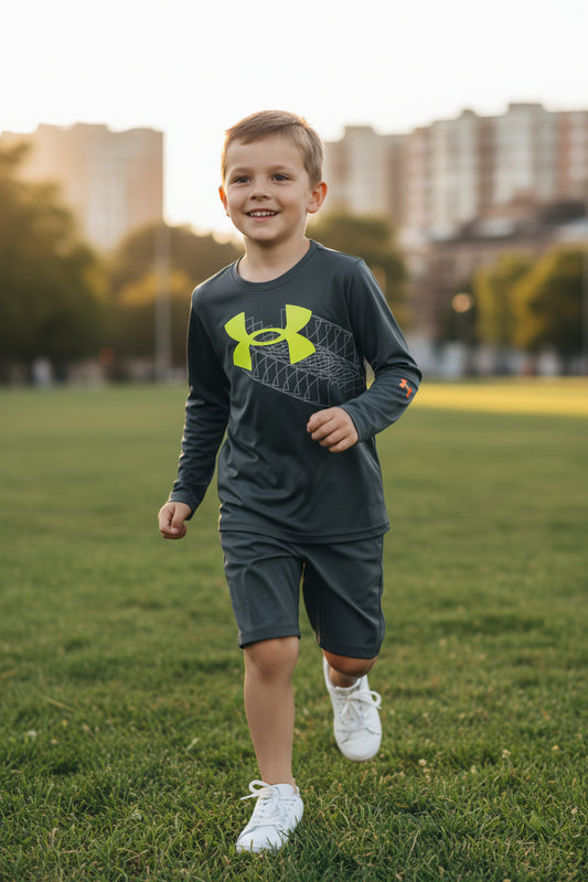 Camisa para Niño UNDER ARMOUR talla S (7 años)
