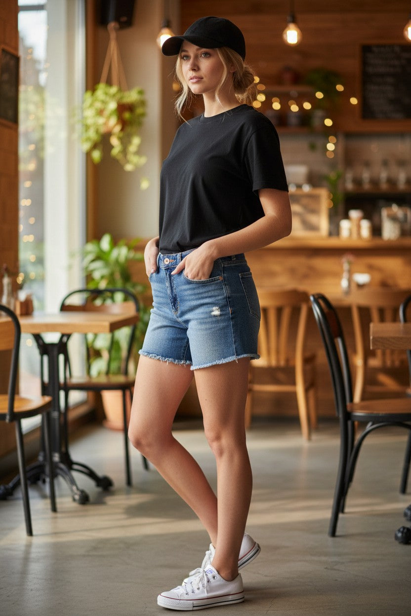 Short de Mezclilla Mujer KENDALL+ KYLIE – Talla S