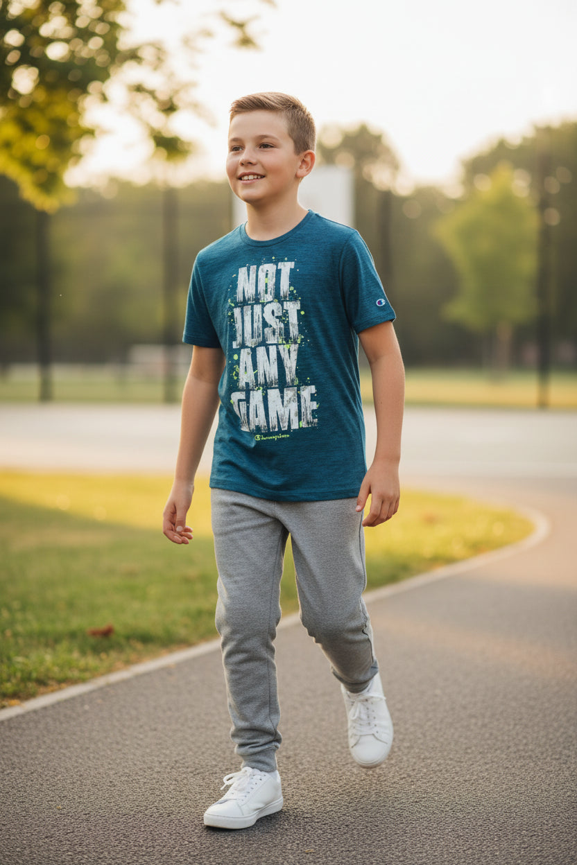 Camisa para Niño CHAMPION talla L (10/12años)