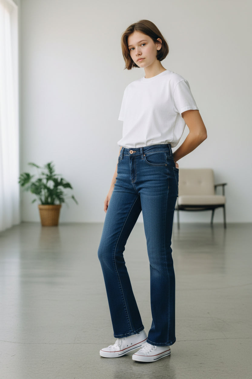Pantalón de mezclilla para Niña PLACE SKINNY talla M (12años)