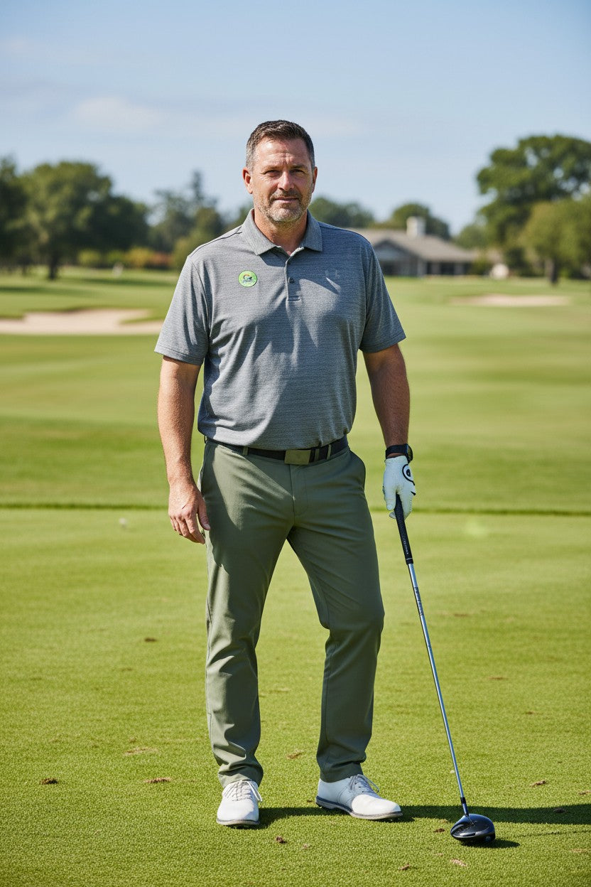 Camisa de golf para hombre Under Armour talla XL color morado