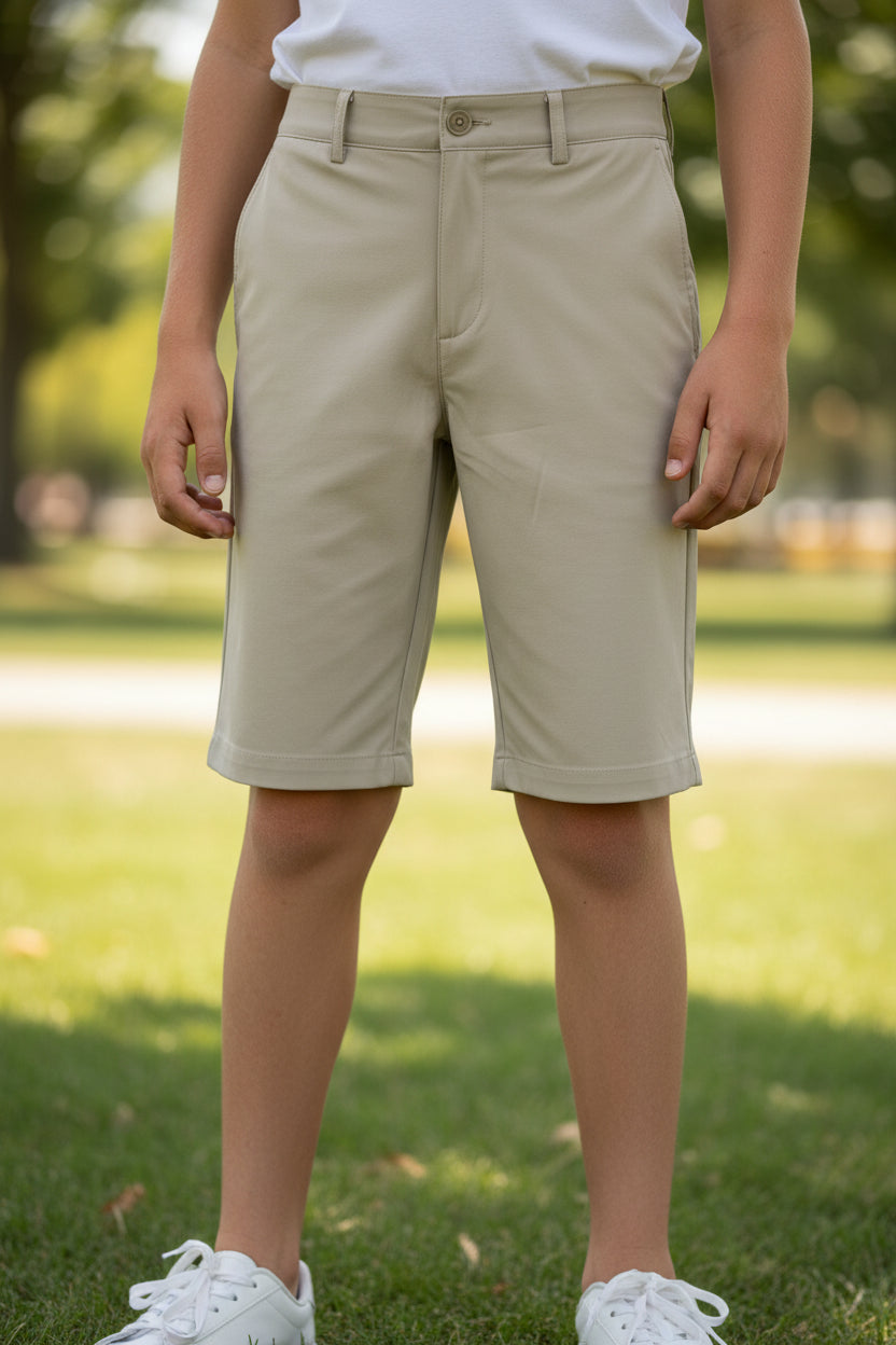 Bermudas de Golf para Niño Talla M – Color Beige marca NIKEGOLF (Única Pieza)