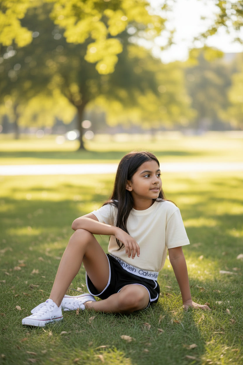 Short para Niña CALVIN KLEIN talla M (8–10 Años)