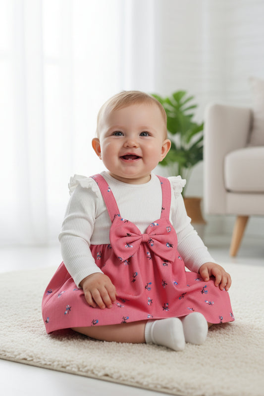 Vestido para Niña TEMU talla (6-9 meses)