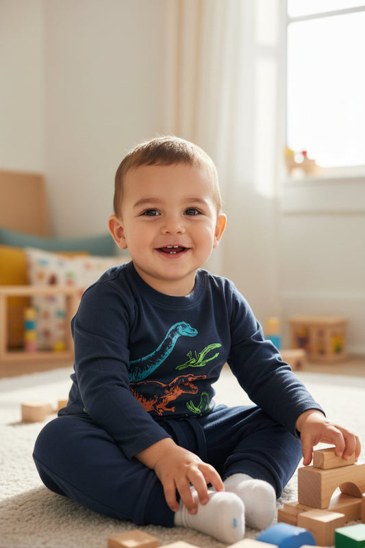 Camisa de Manga Larga para Niño GARANIMALS talla (3 años)