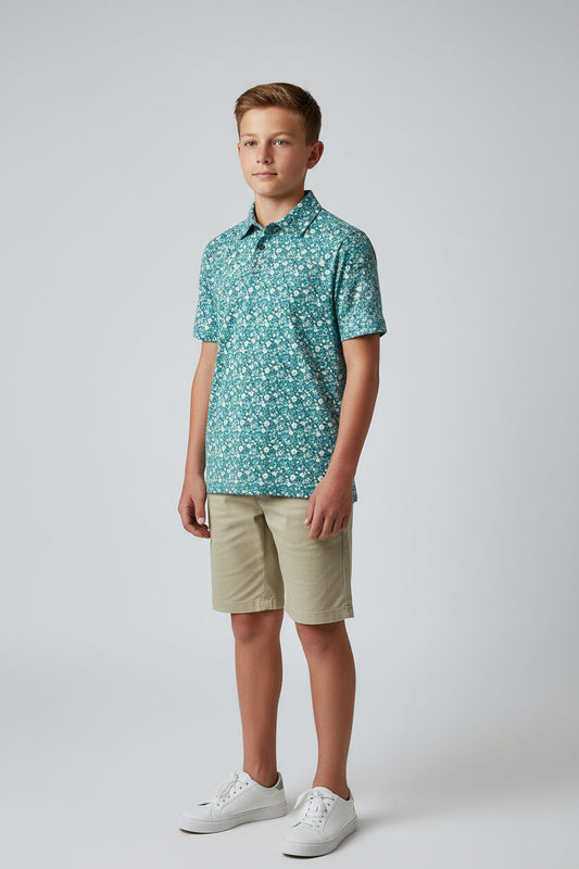 Camisa tipo polo para Niño 1764 SIGNATURE talla L