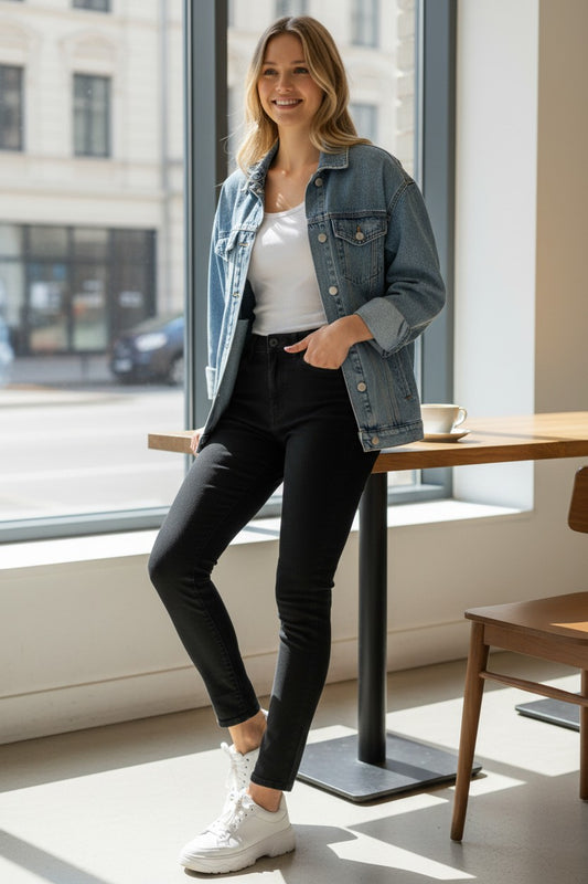 Skinny Jeans Mujer LOW RISE– Talla XS