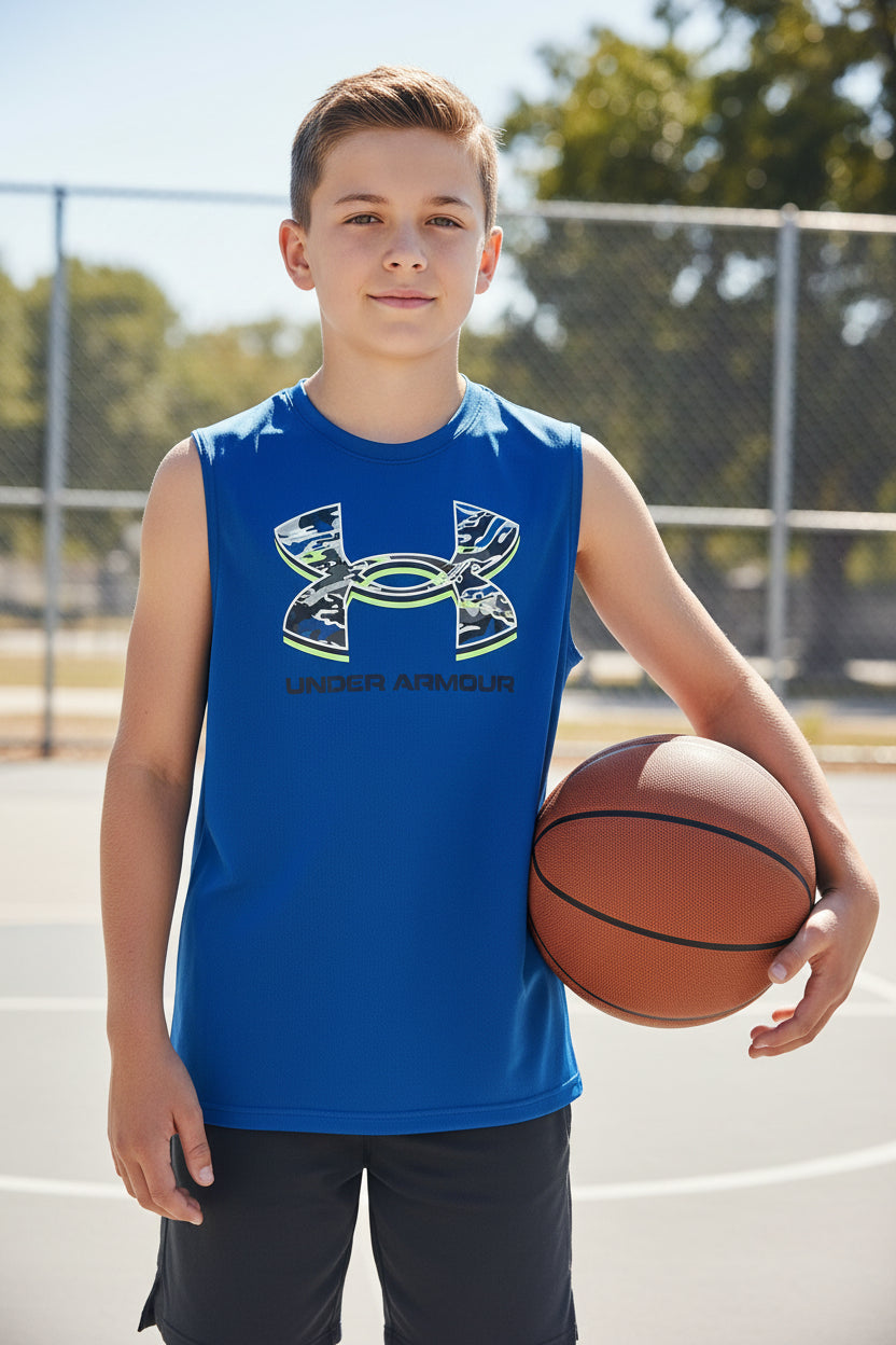 Camisa sin mangas Niño UNDER ARMOUR talla M