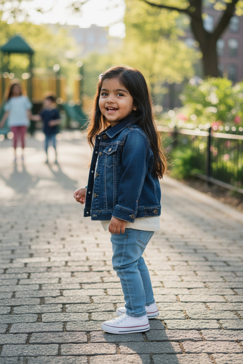 Chaqueta de Mezclilla Niña marca BABYGAP 1969 talla 2 Años