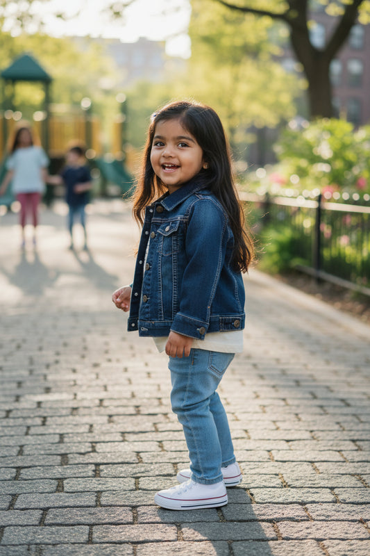 Chaqueta de Mezclilla Niña marca BABYGAP 1969 talla 2 Años