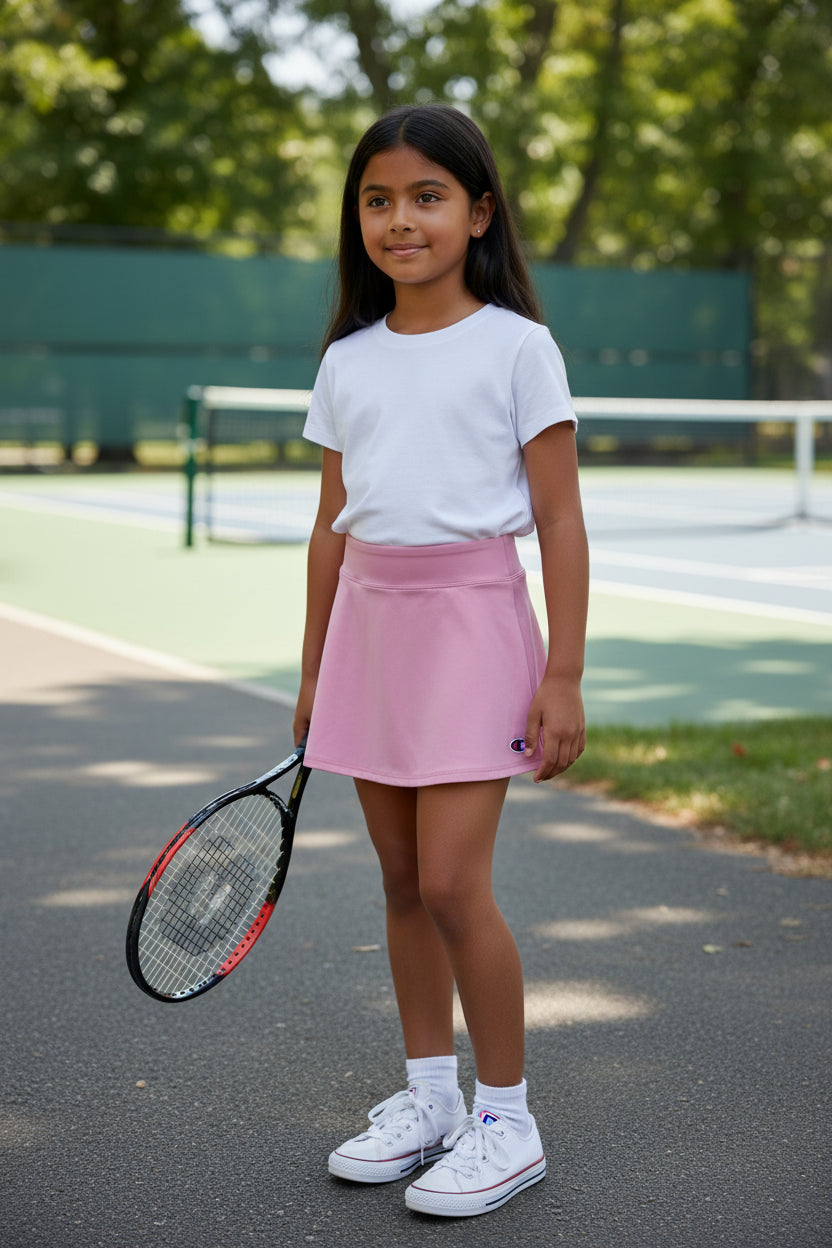 Falda deportiva para Niña CHAMPION talla M (7/8 años)