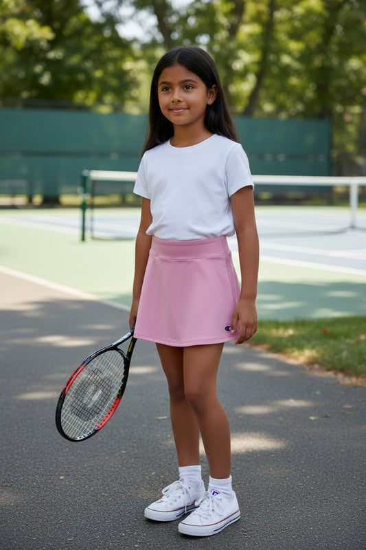 Falda deportiva para Niña CHAMPION talla M (7/8 años)