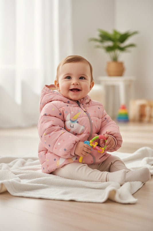 Chamarra para Niña marca WIPPETTE KIDS talla (1 año)