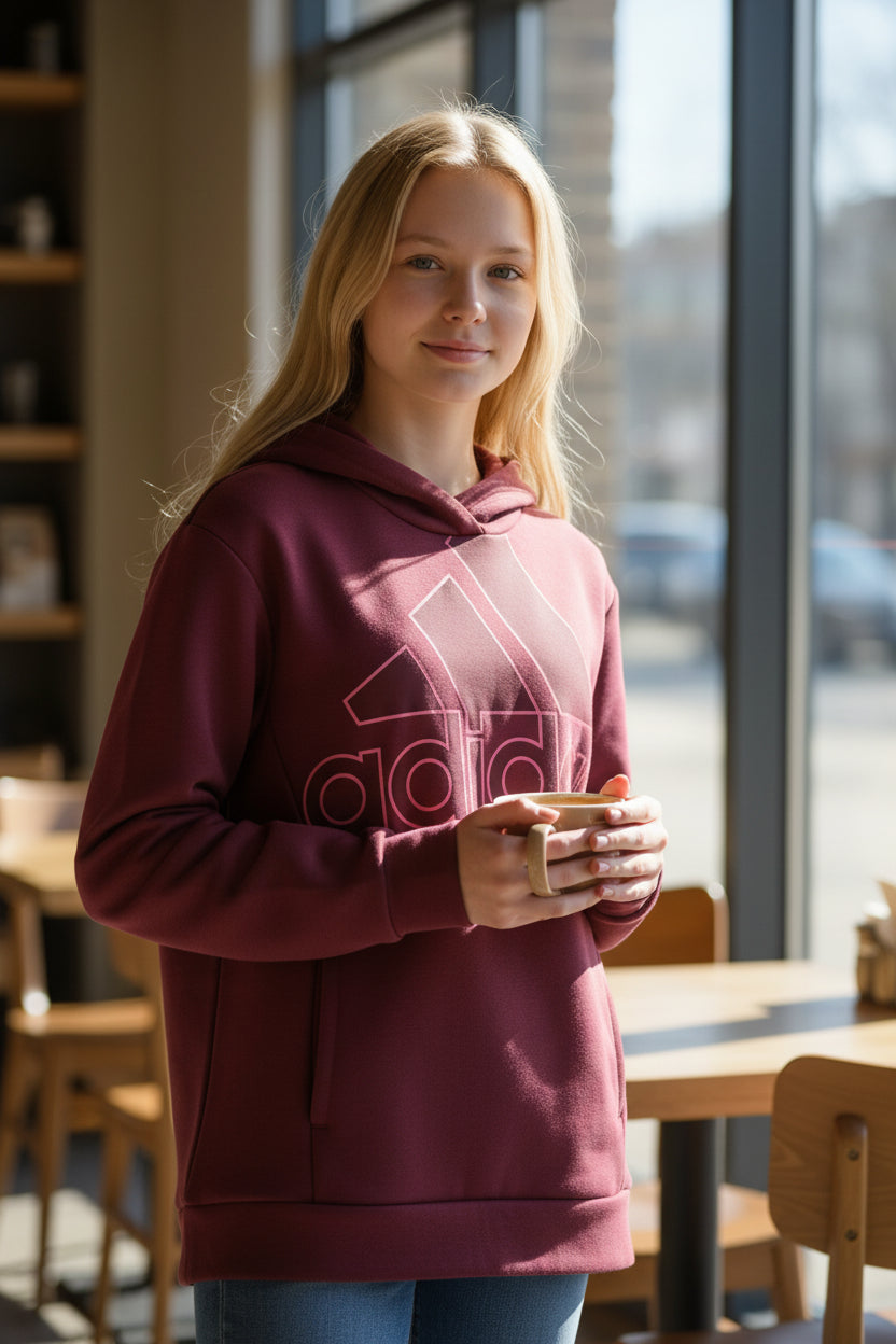 Sudadera para Mujer ADIDAS talla XL (16 años)