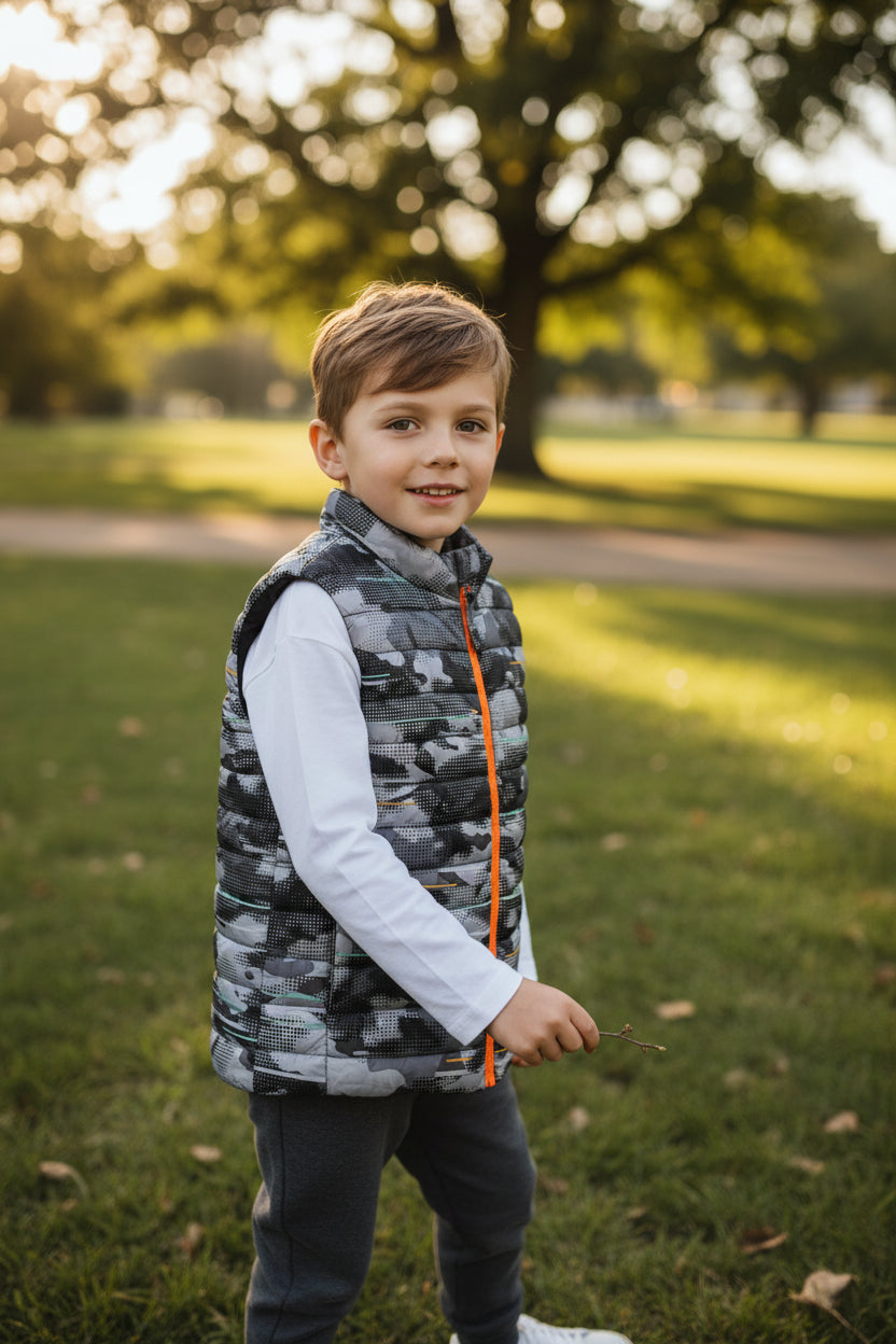 Chaleco Niño Lands’ End talla S (6/7años)