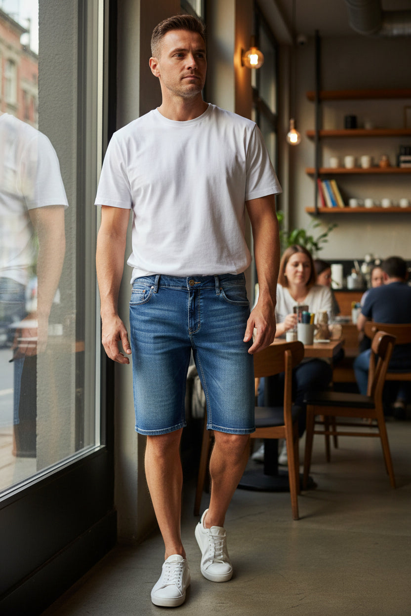 Short de mezclilla Hombre marca NY&C talla 34
